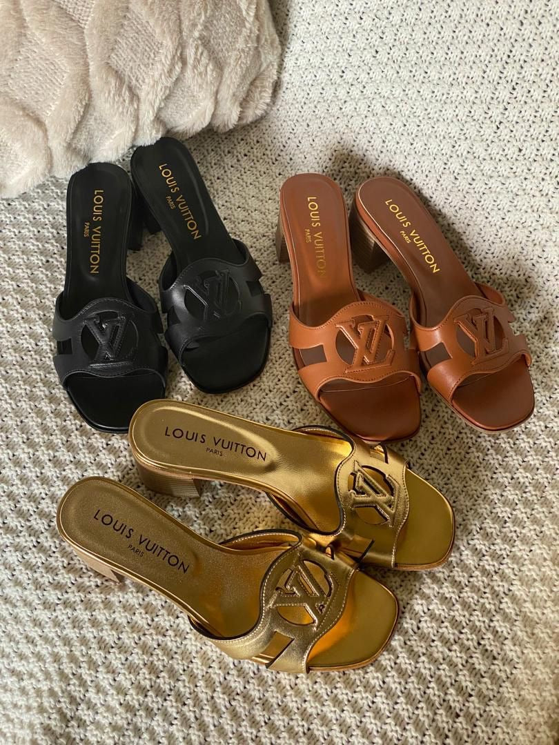 Lv sandals heels