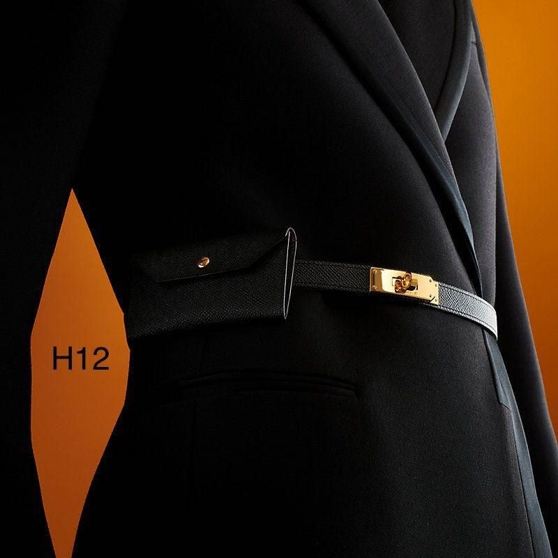 Hermes belt with wallet