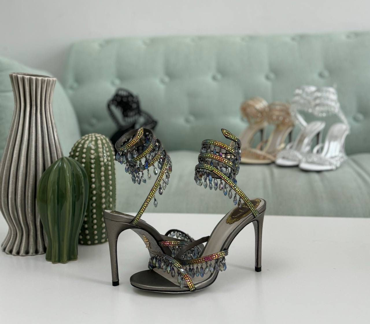 Rene caovilla sandals heels