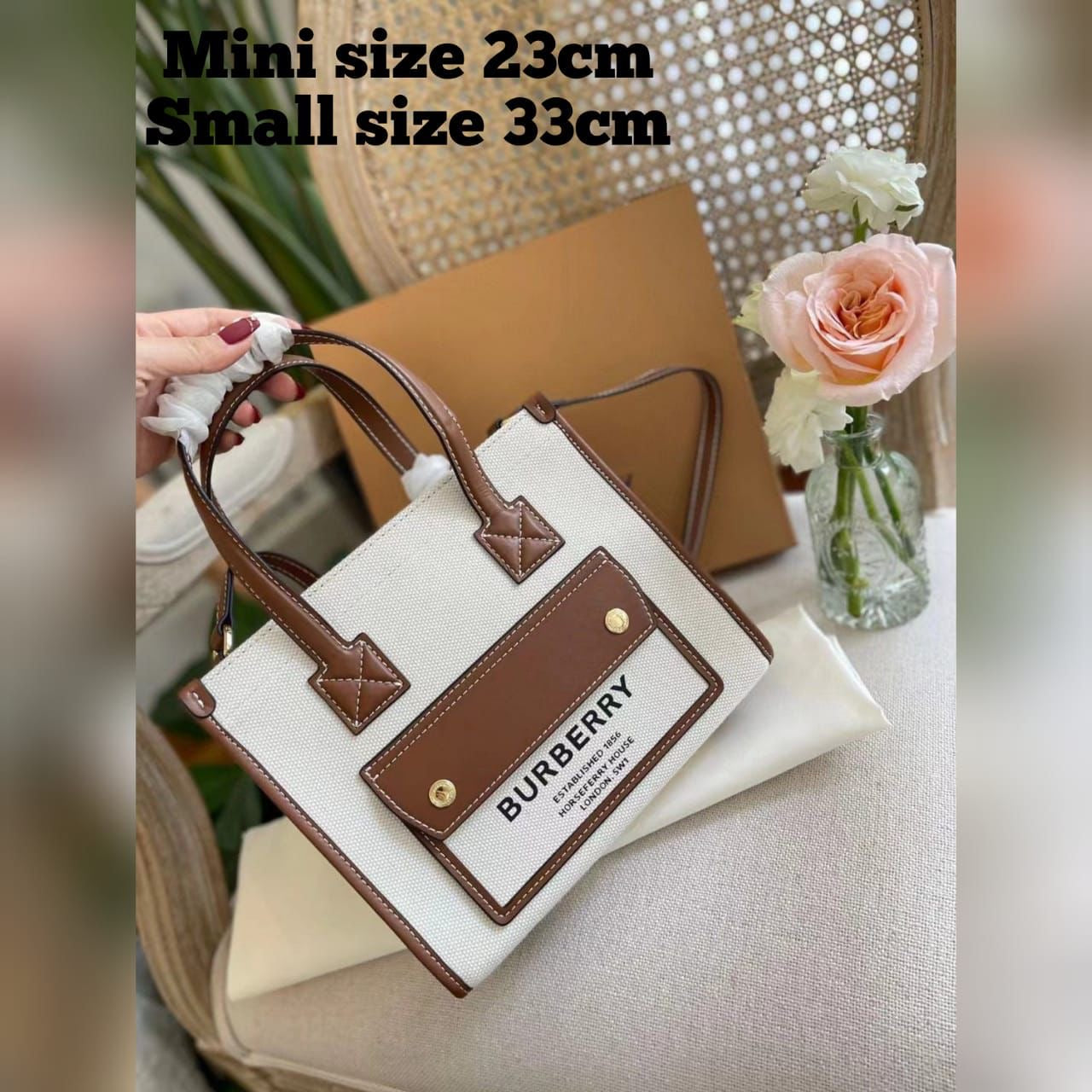 Burberry bag tote