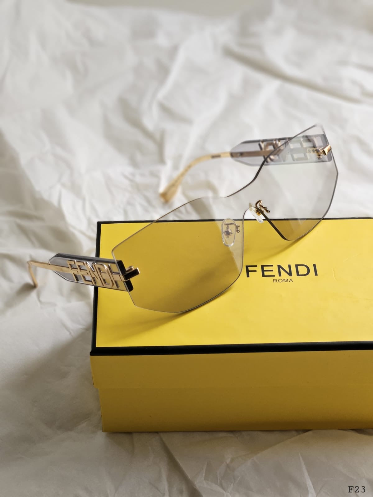 Fendi sunglasses transparent