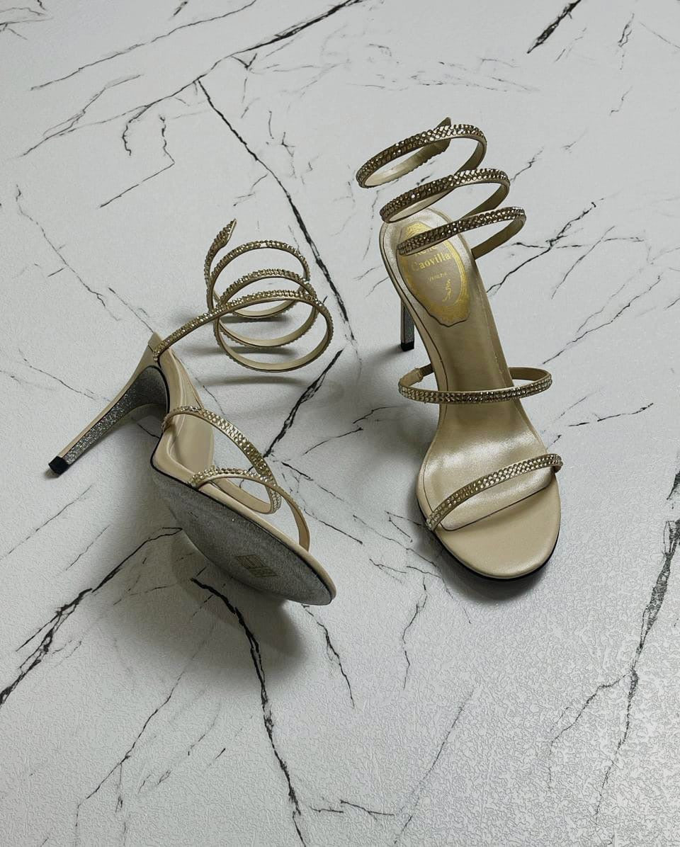 Rene caovilla sandals heels