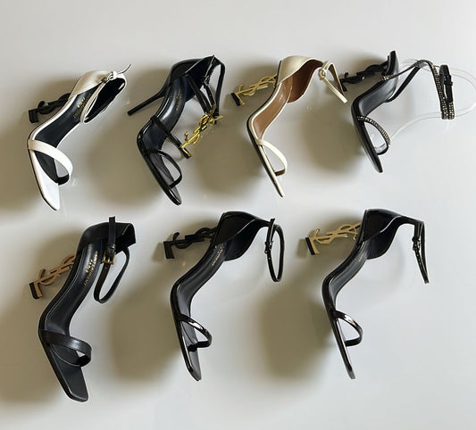 Ysl sandals heels collection