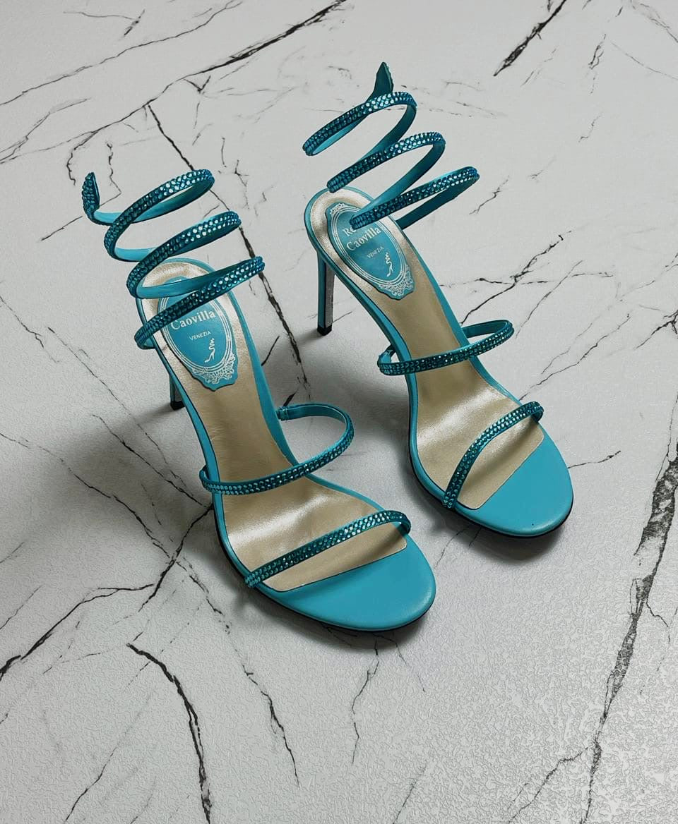 Rene caovilla sandals heels