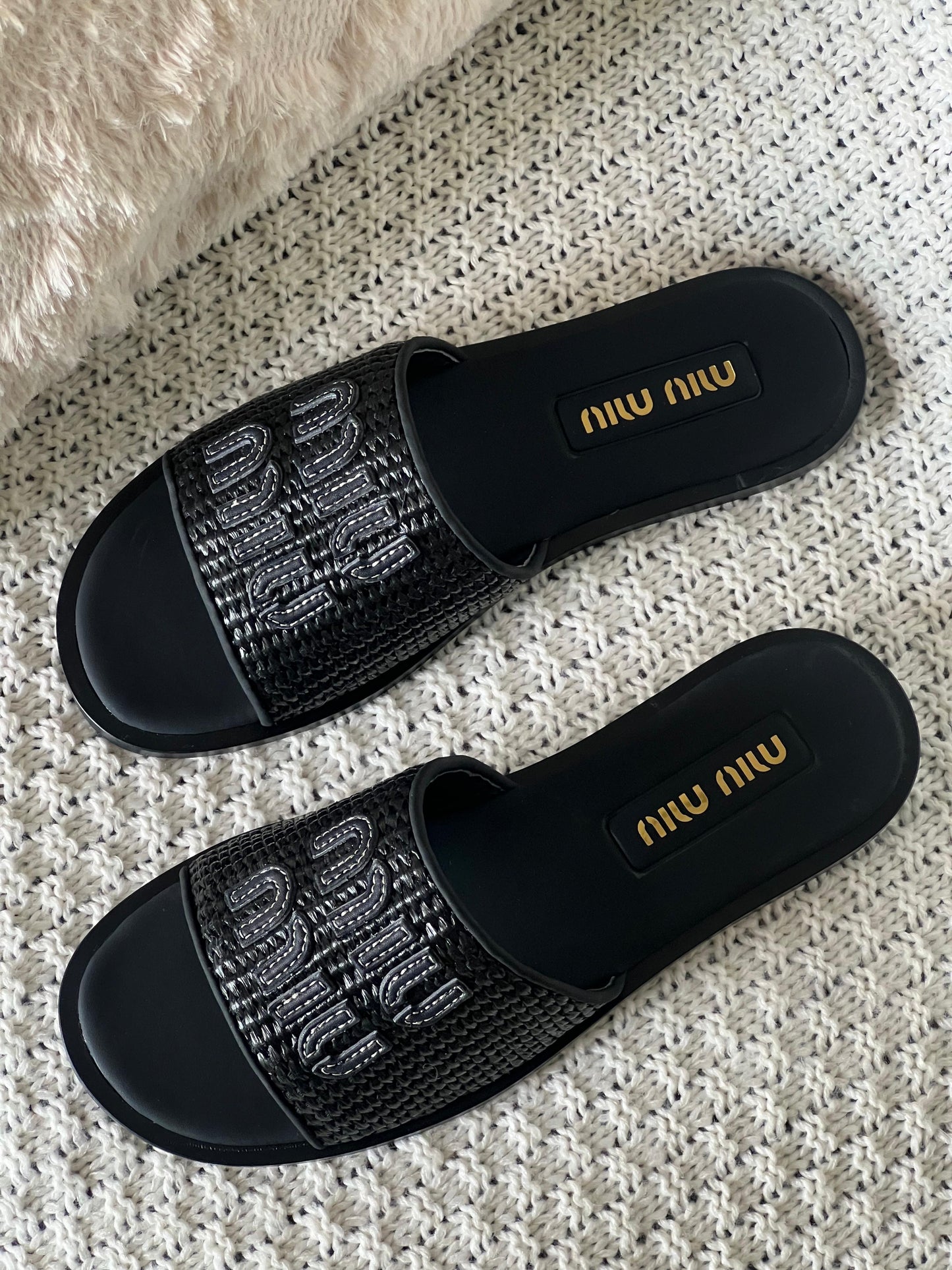 Miu miu slippers