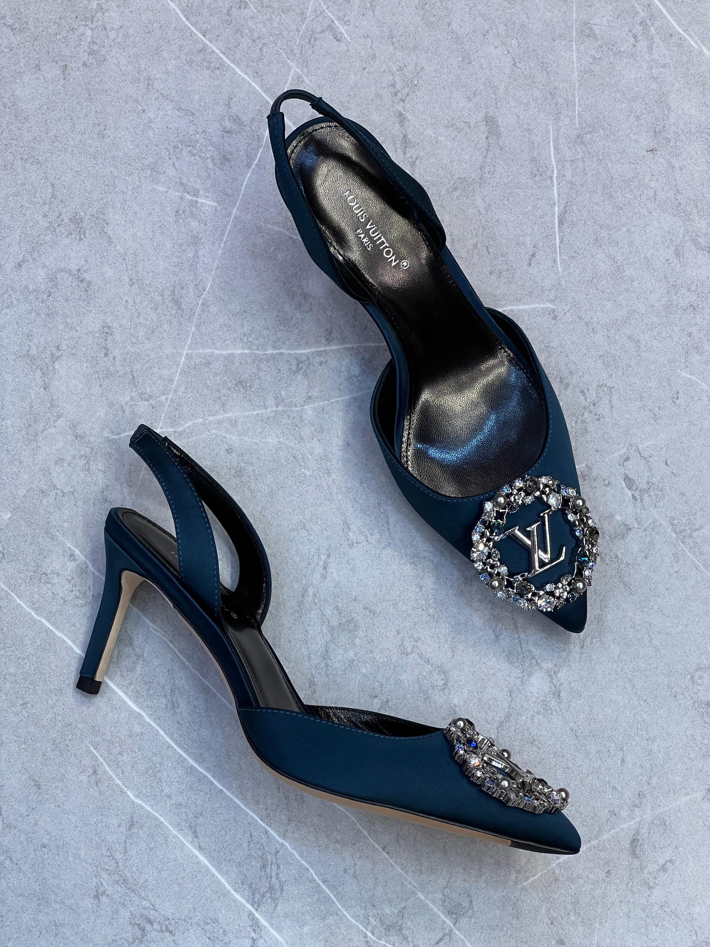 Lv heels - blue