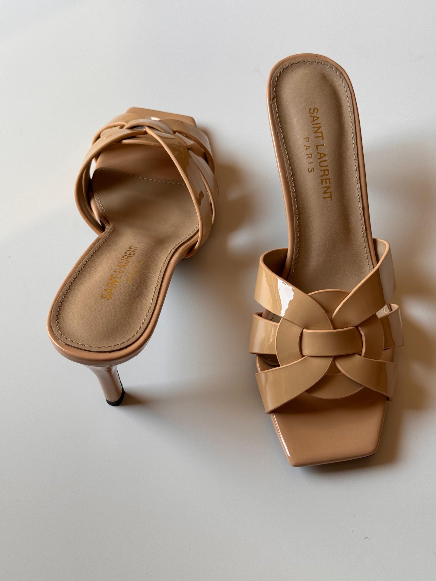 Ysl sandals heels