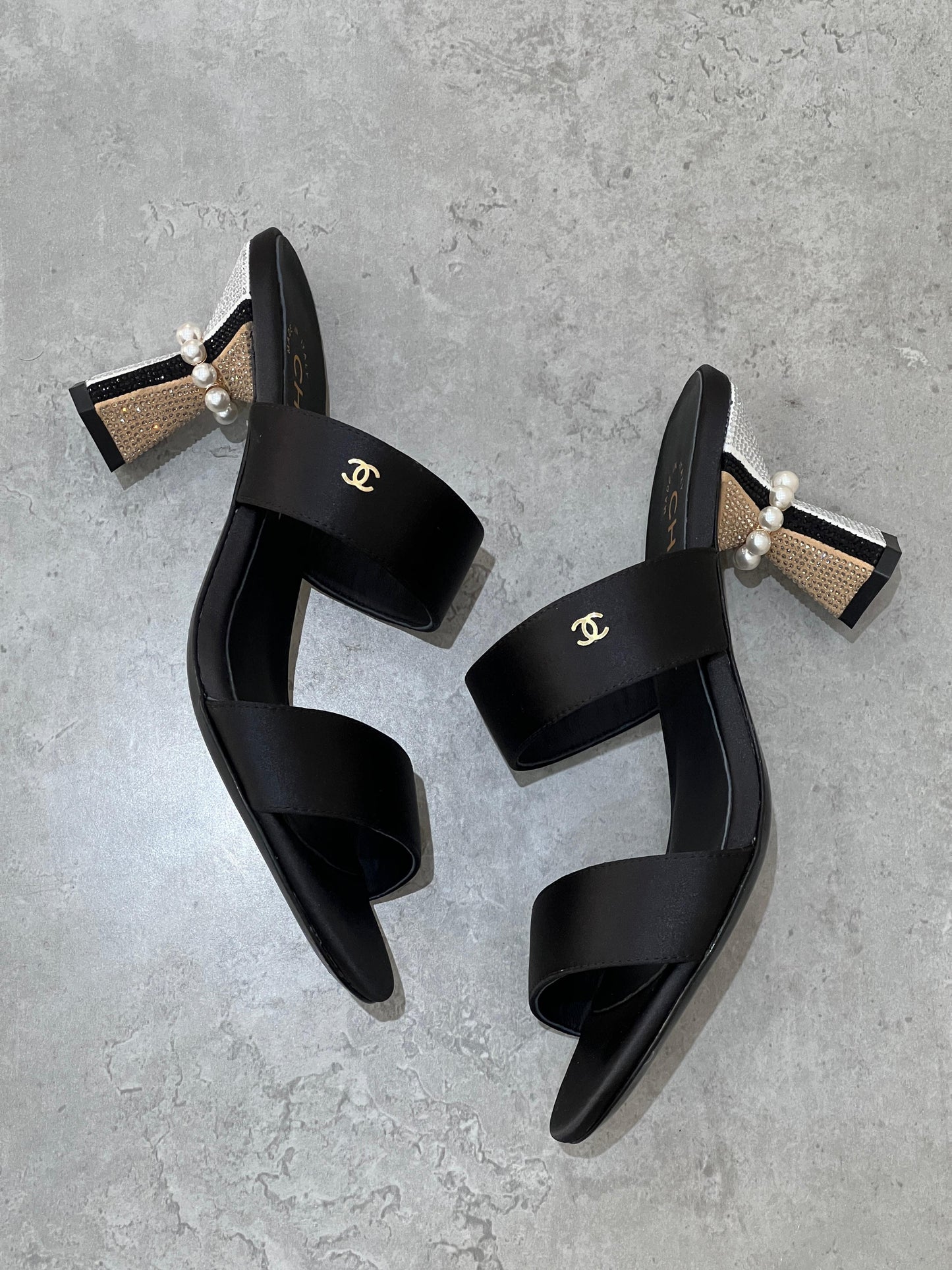 Chanel sandals heels