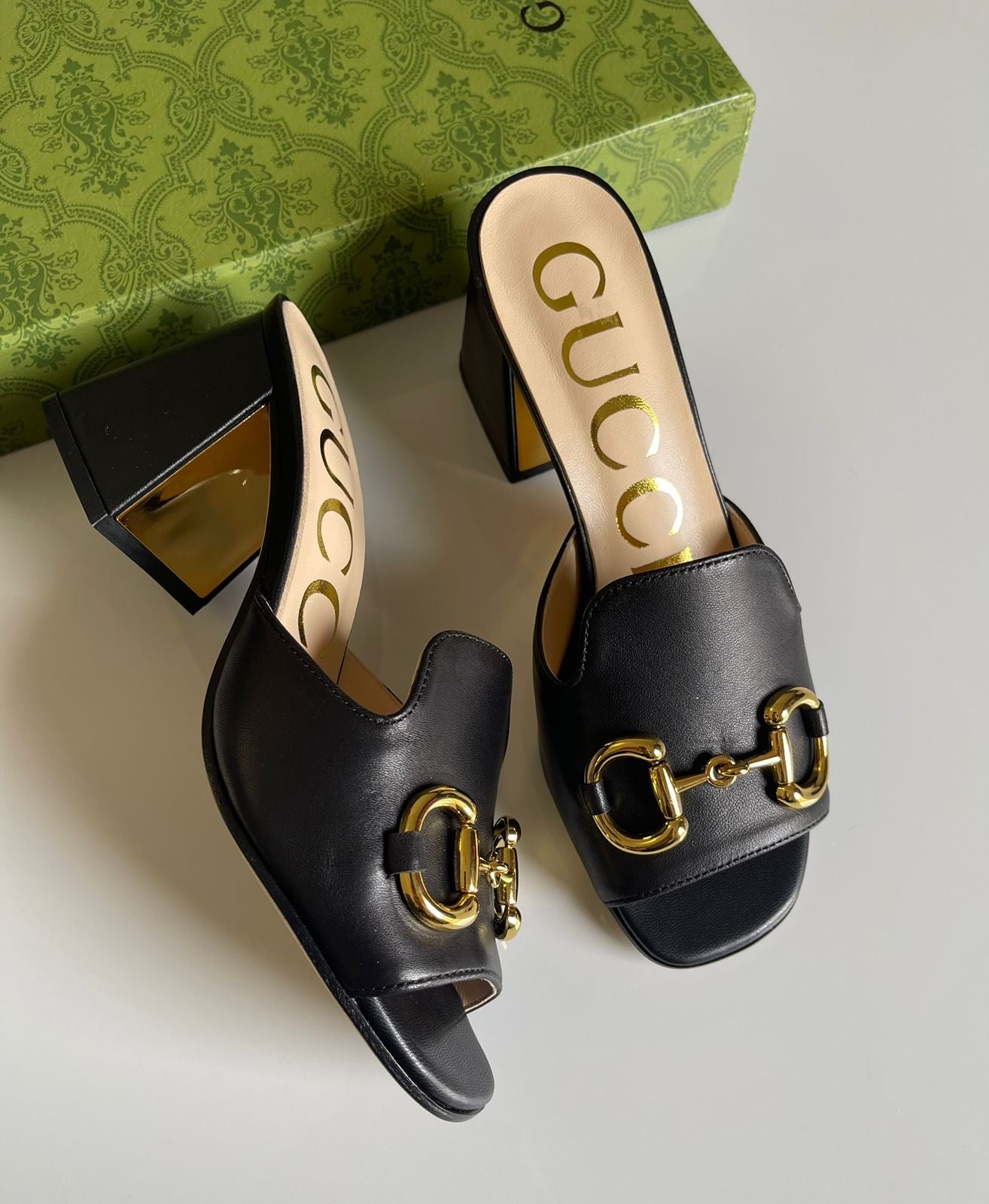 Gucci sandals heels