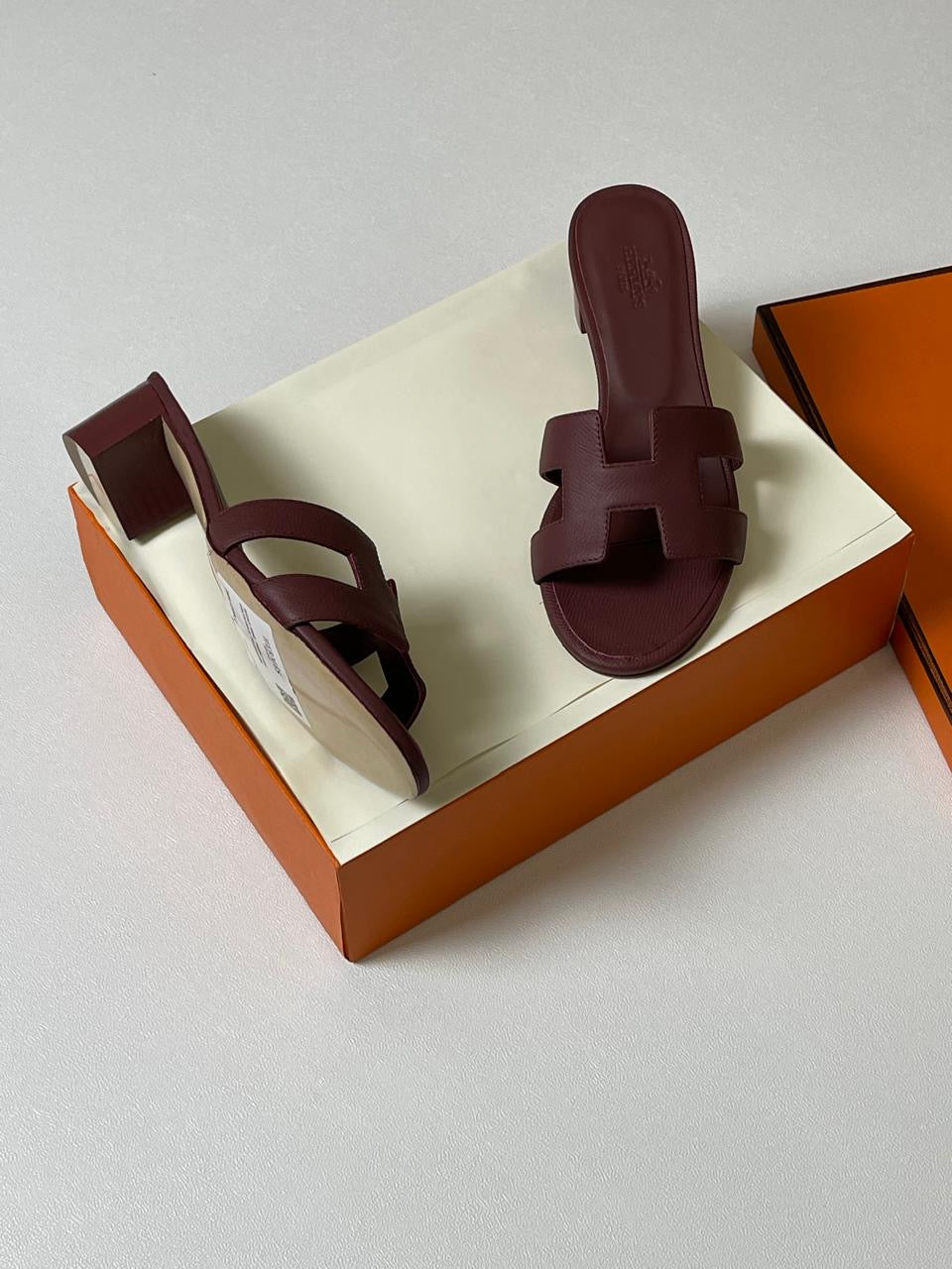 Hermes sandals heels