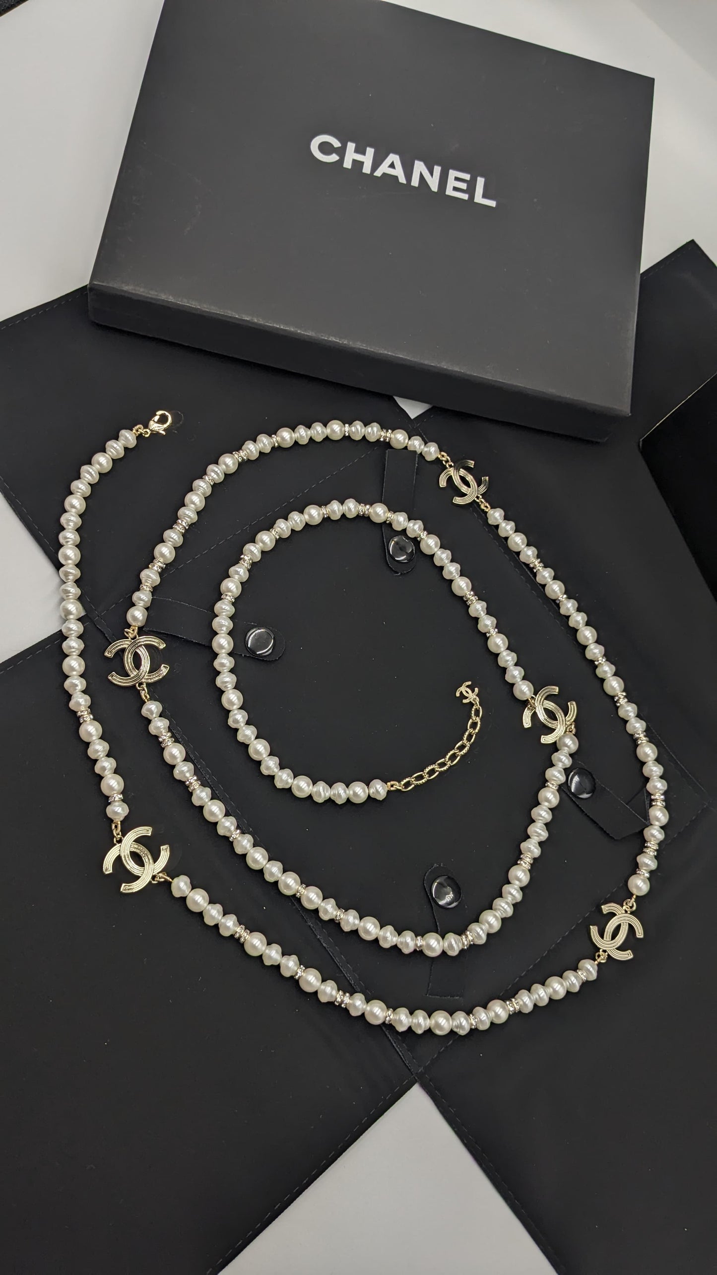 Chanel necklace long