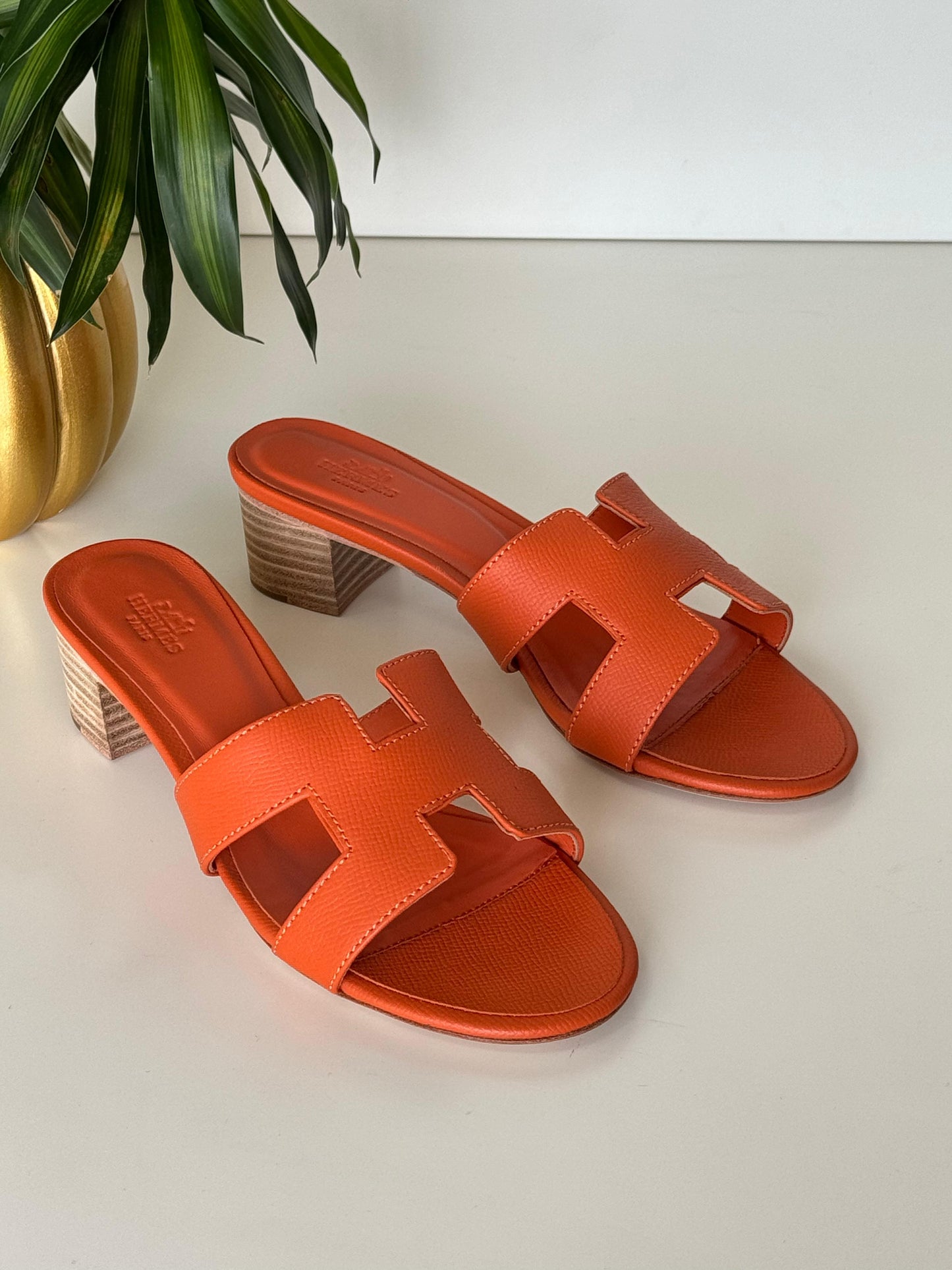 Hermes sandals heels