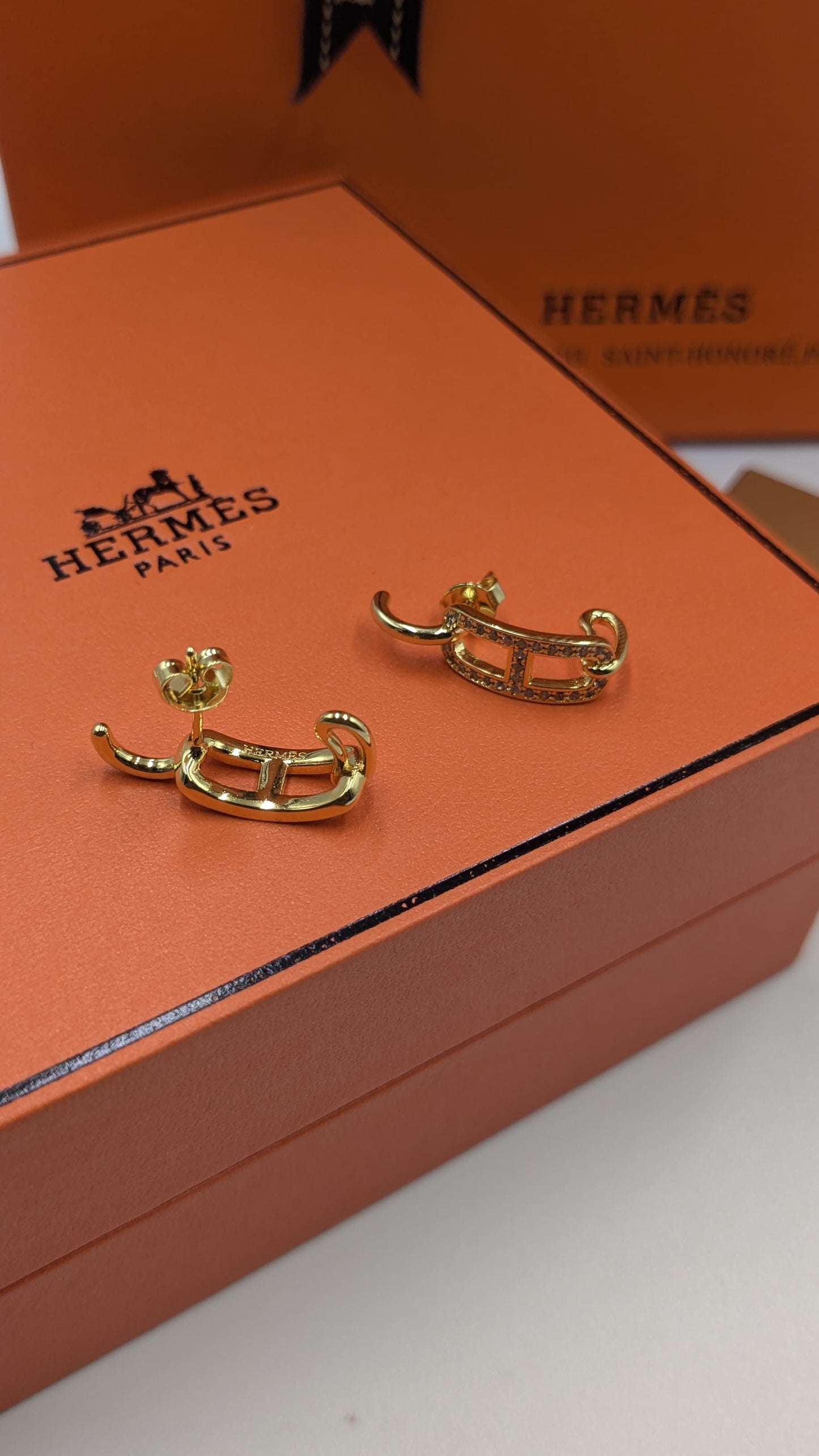 Hermes earrings