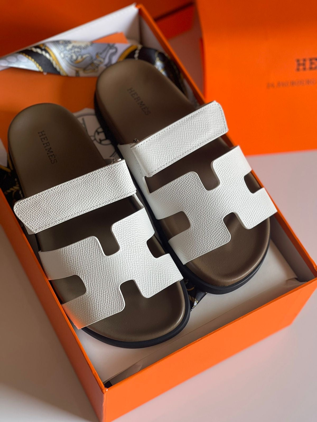 Hermes slippers- chypre