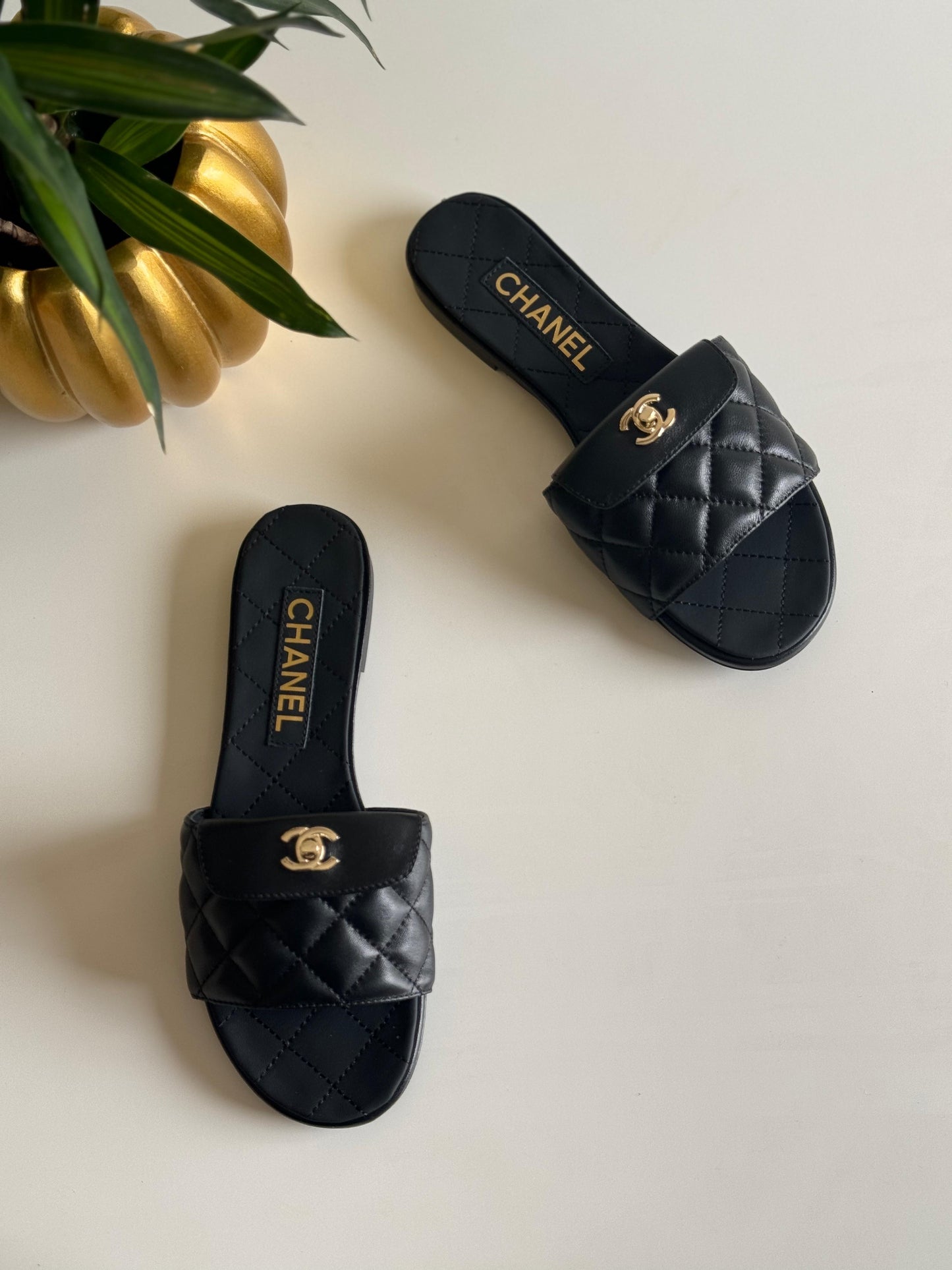 Chanel slippers