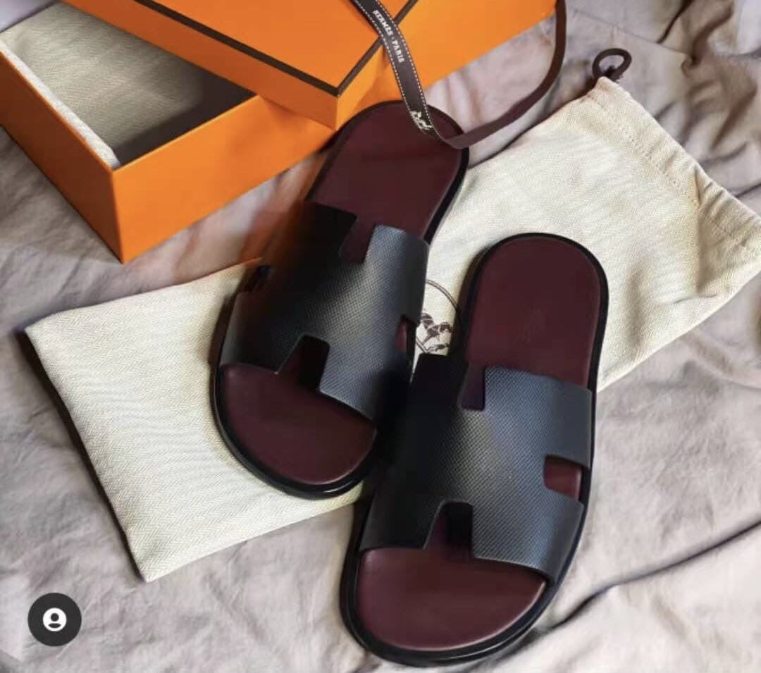 Hermes slippers - men