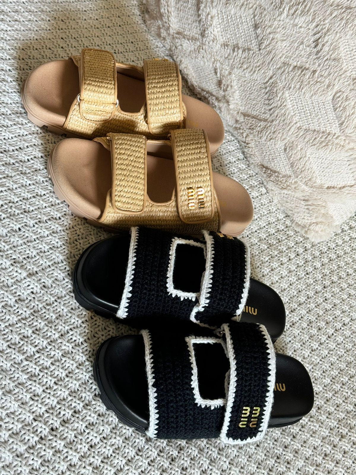 Miu miu slippers