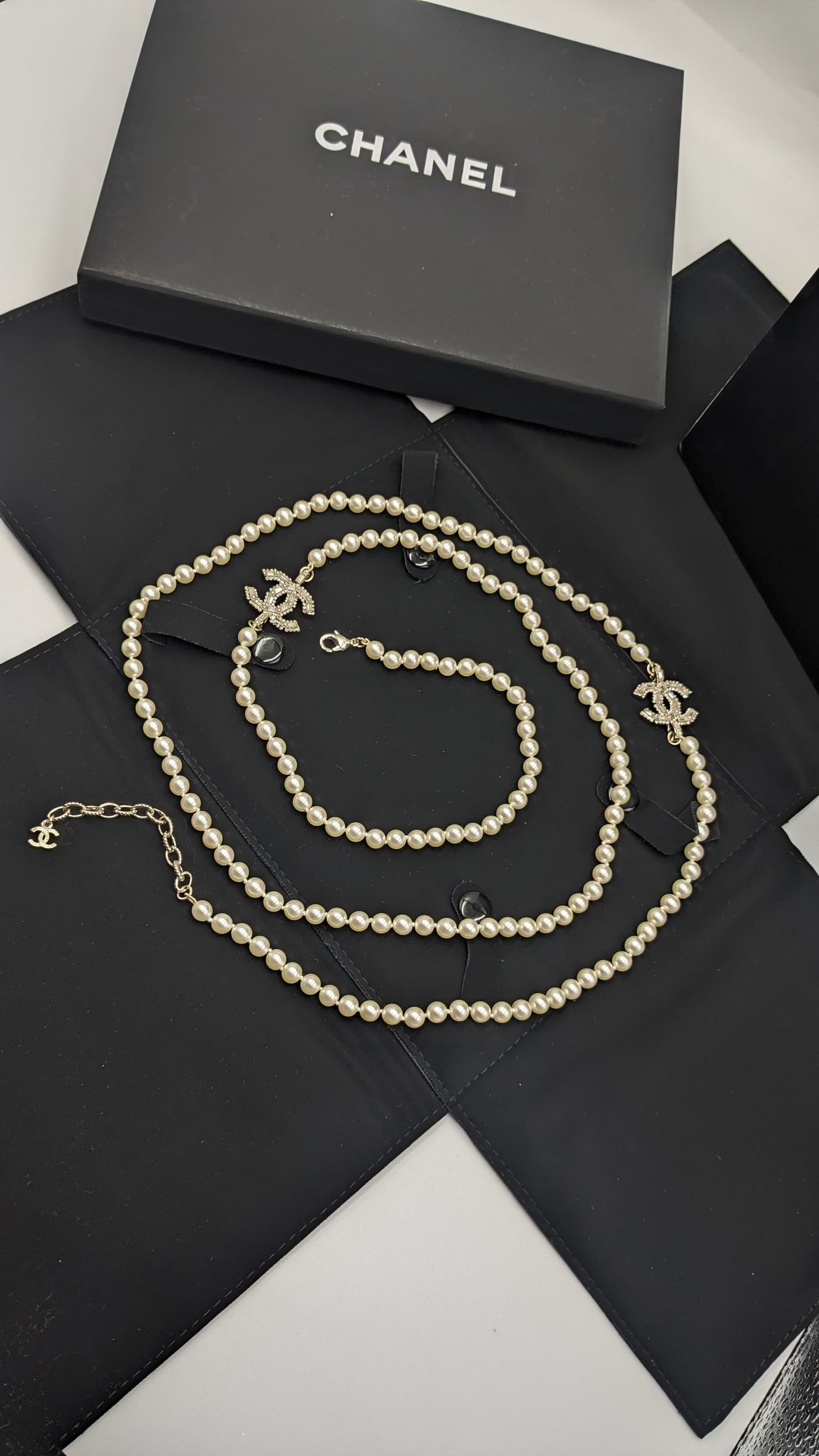 Chanel necklace long