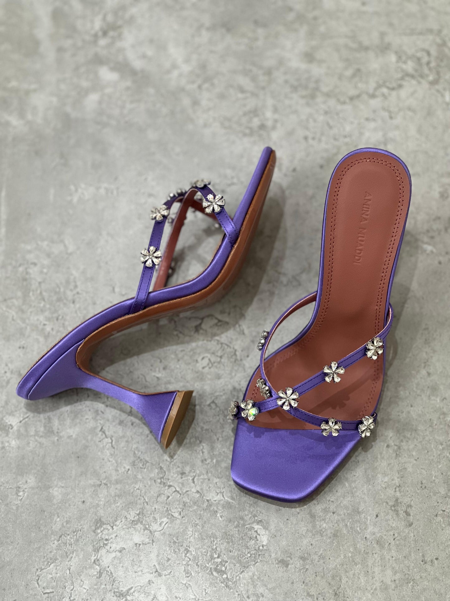 Amina muadi sandals heels