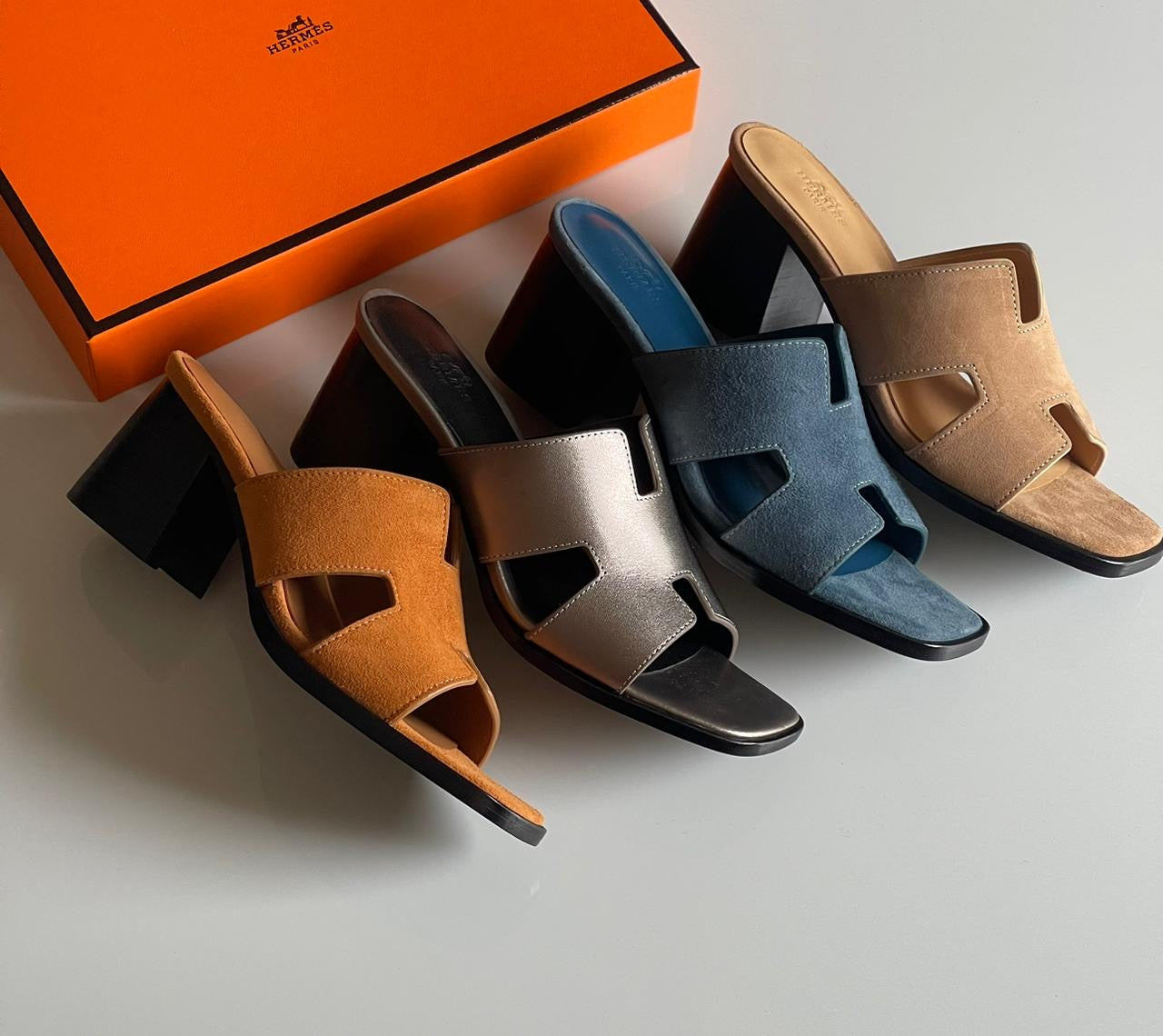 Hermes sandals heels