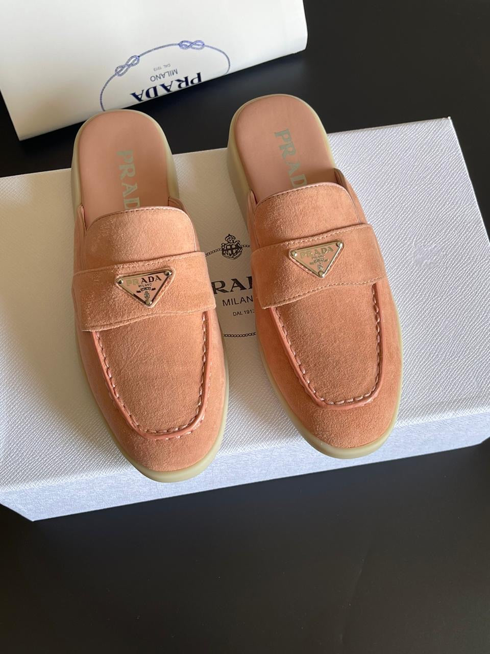 Prada mules