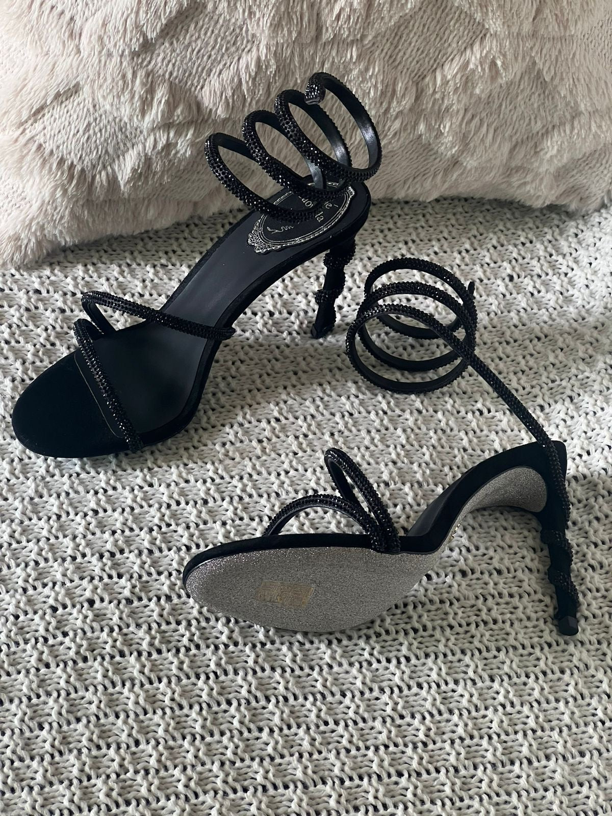 Rene caovilla sandals heels