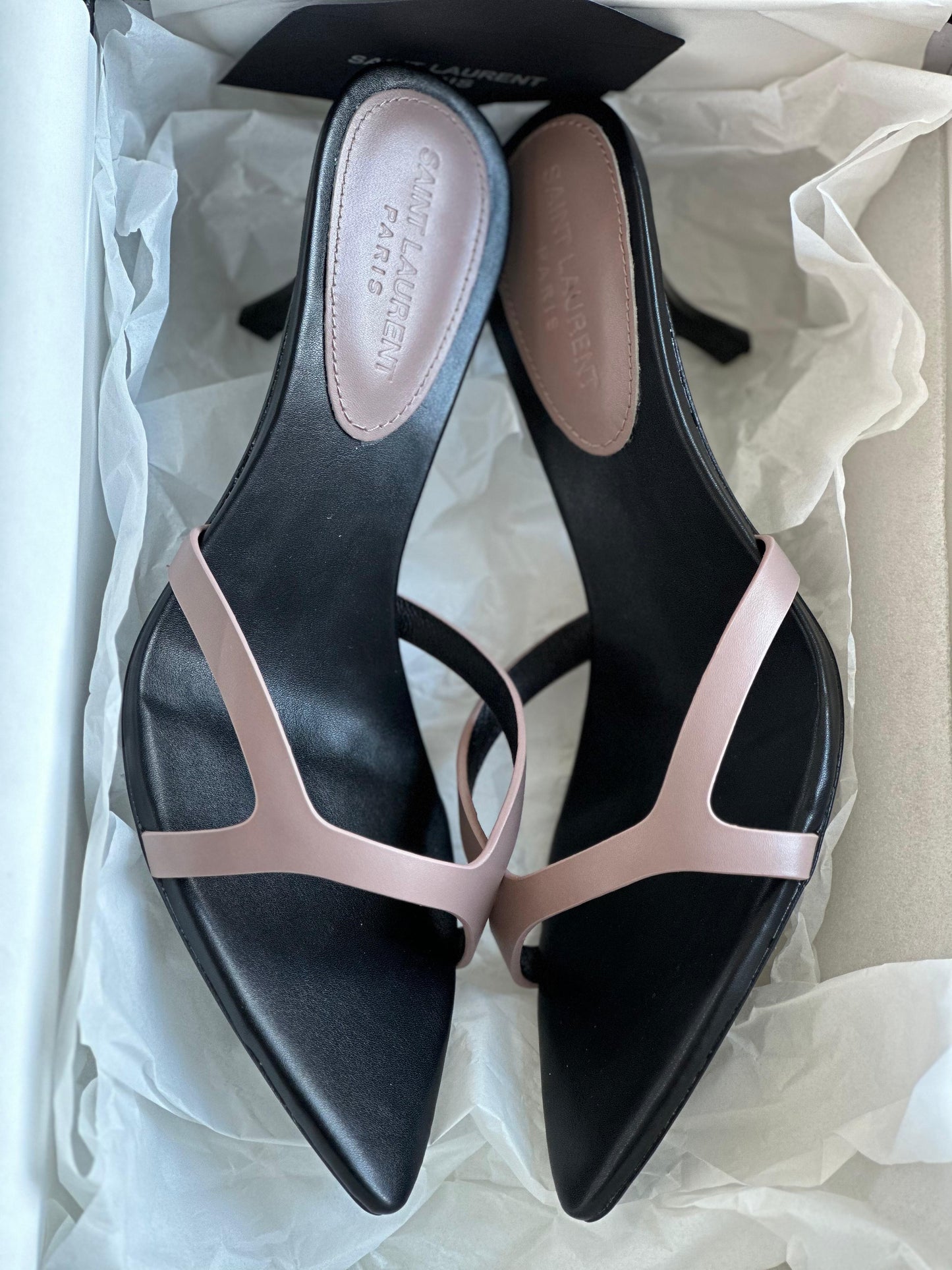 Ysl sandals heels