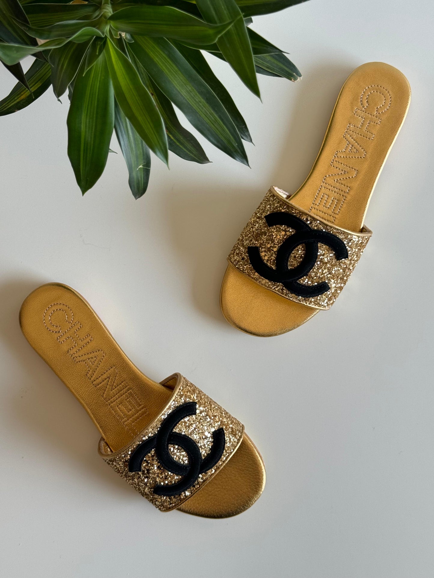 Chanel slippers