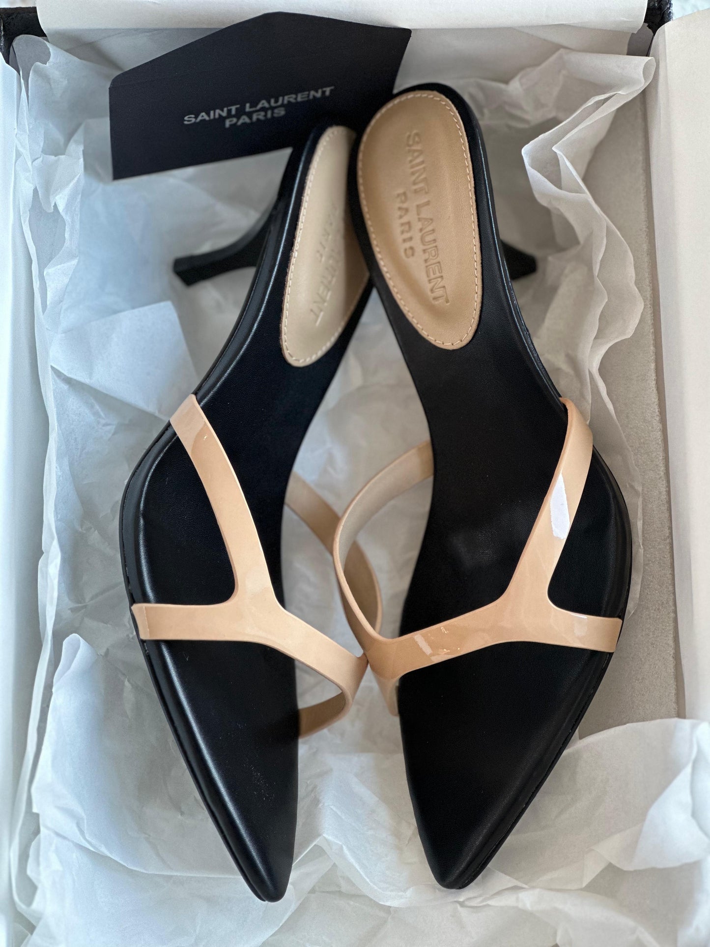 Ysl sandals heels