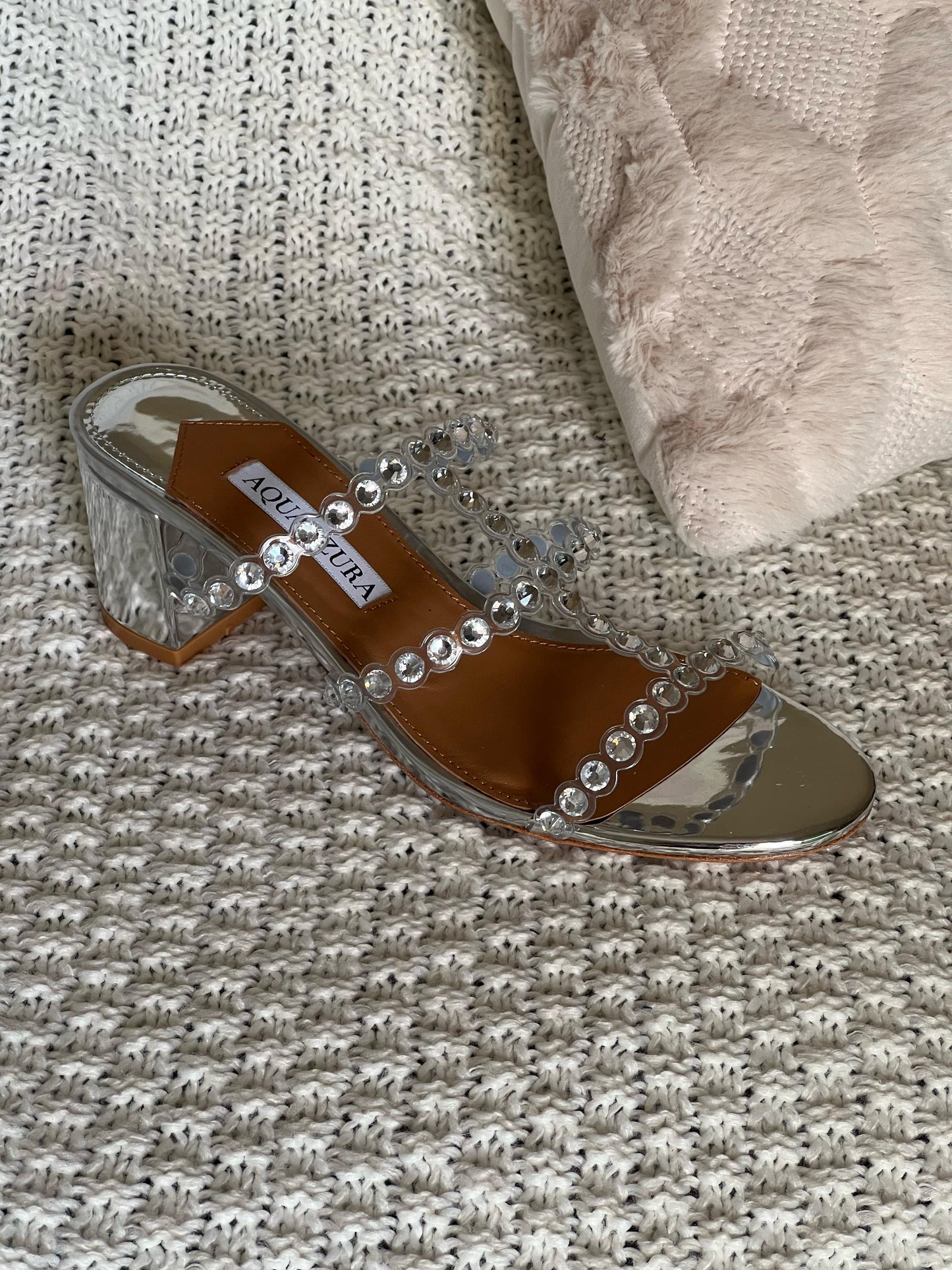 Aquazurra sandals heels