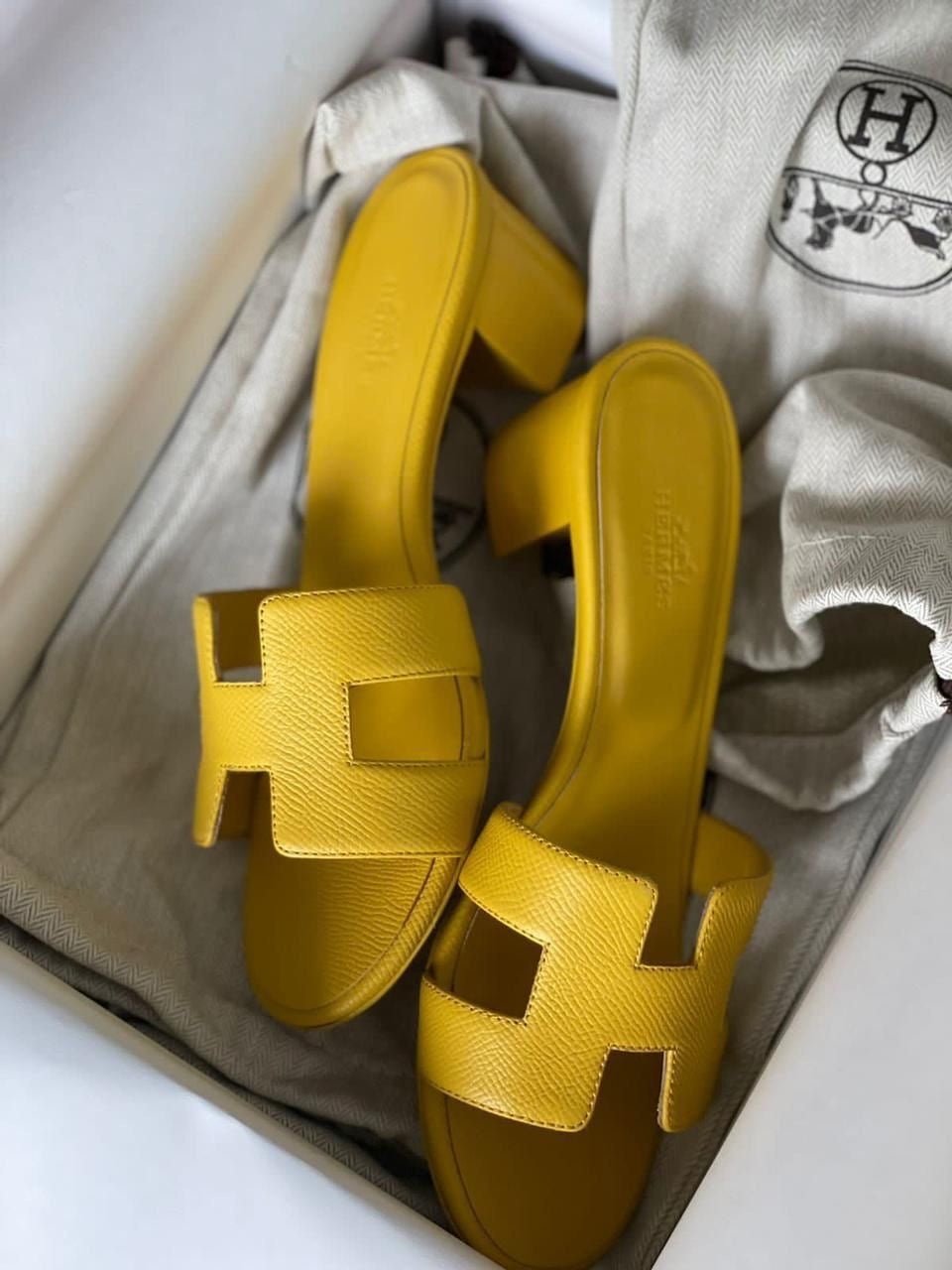 Hermes sandals heels