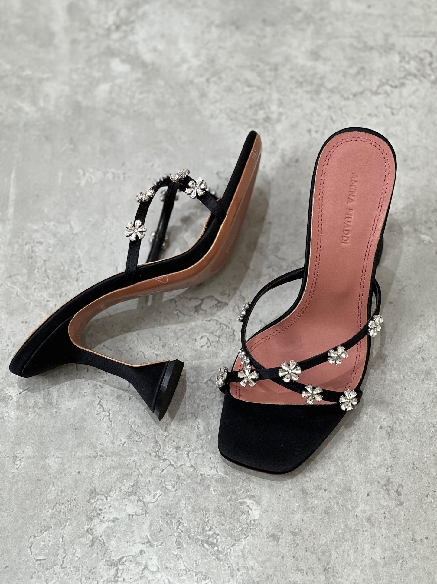 Amina muadi sandals heels