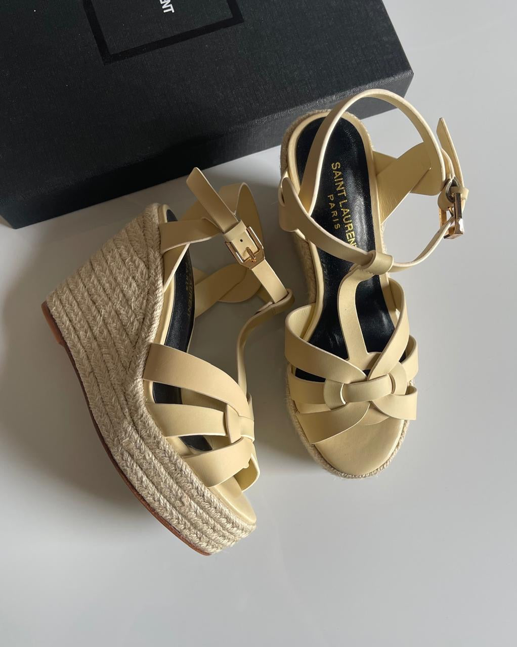 Ysl sandals heels  - wedges