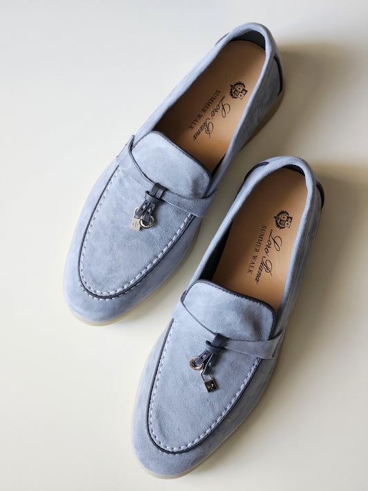 Loro piana loafers blue