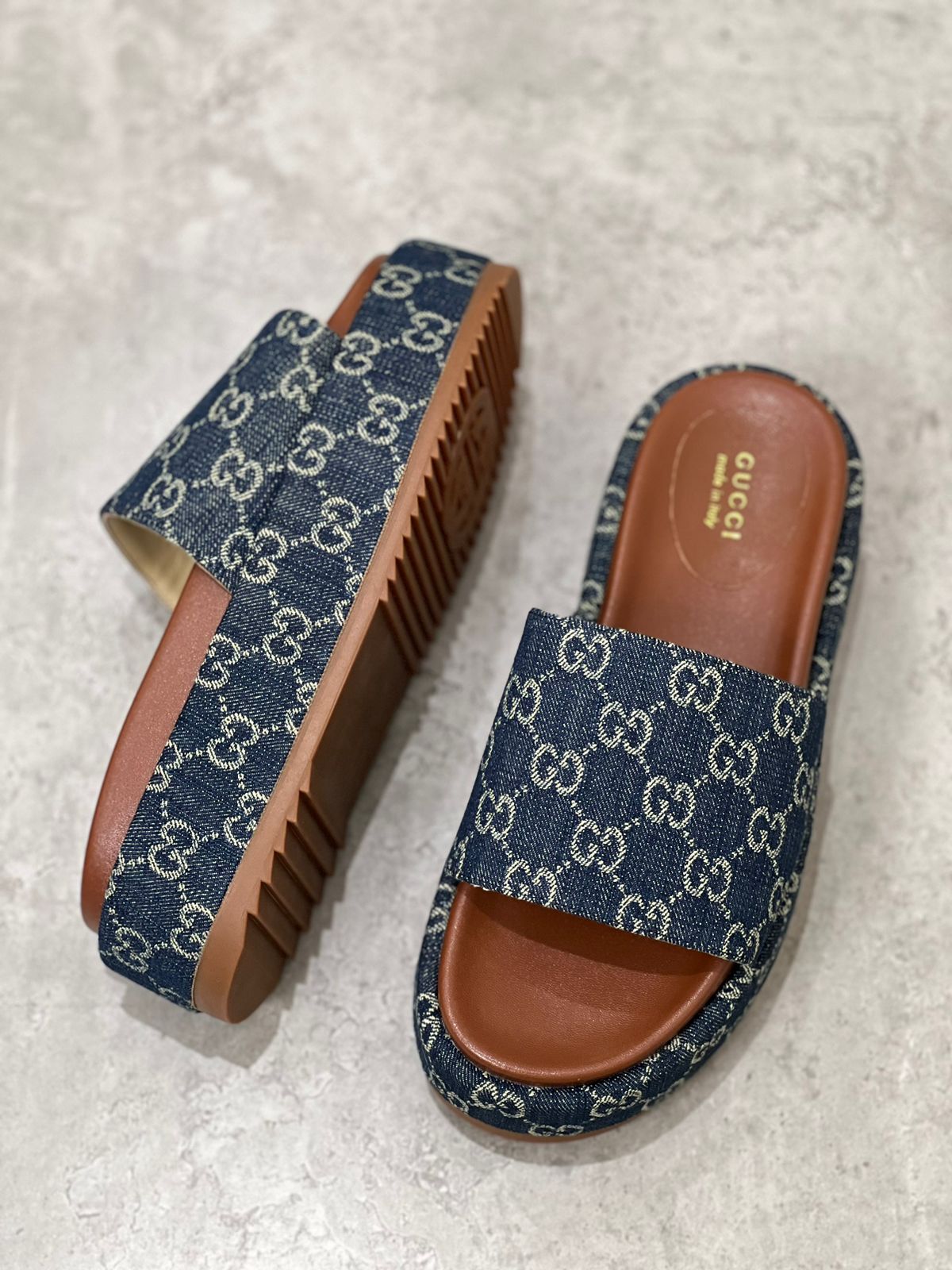 Gucci sandals wedges