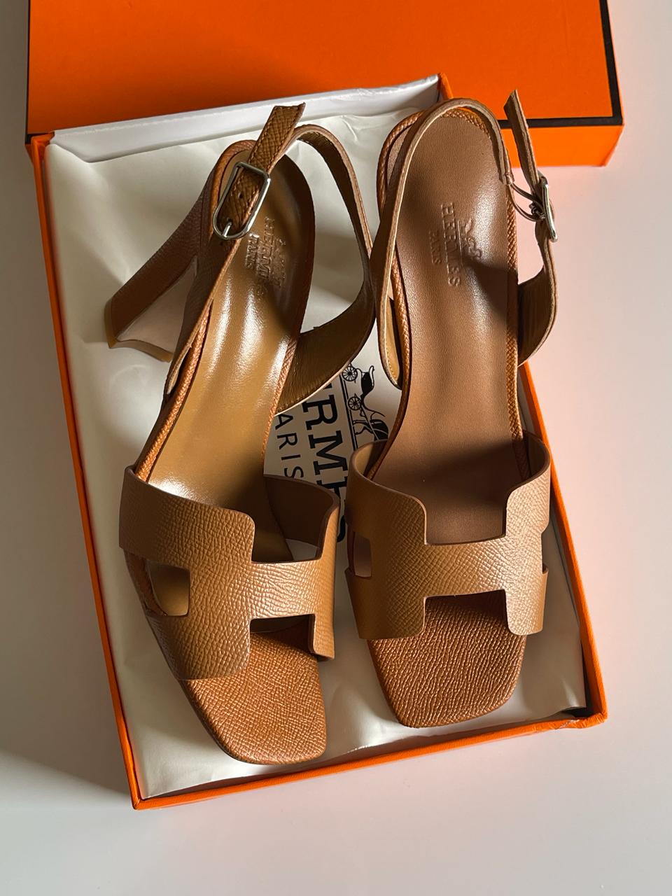 Hermes sandals heels