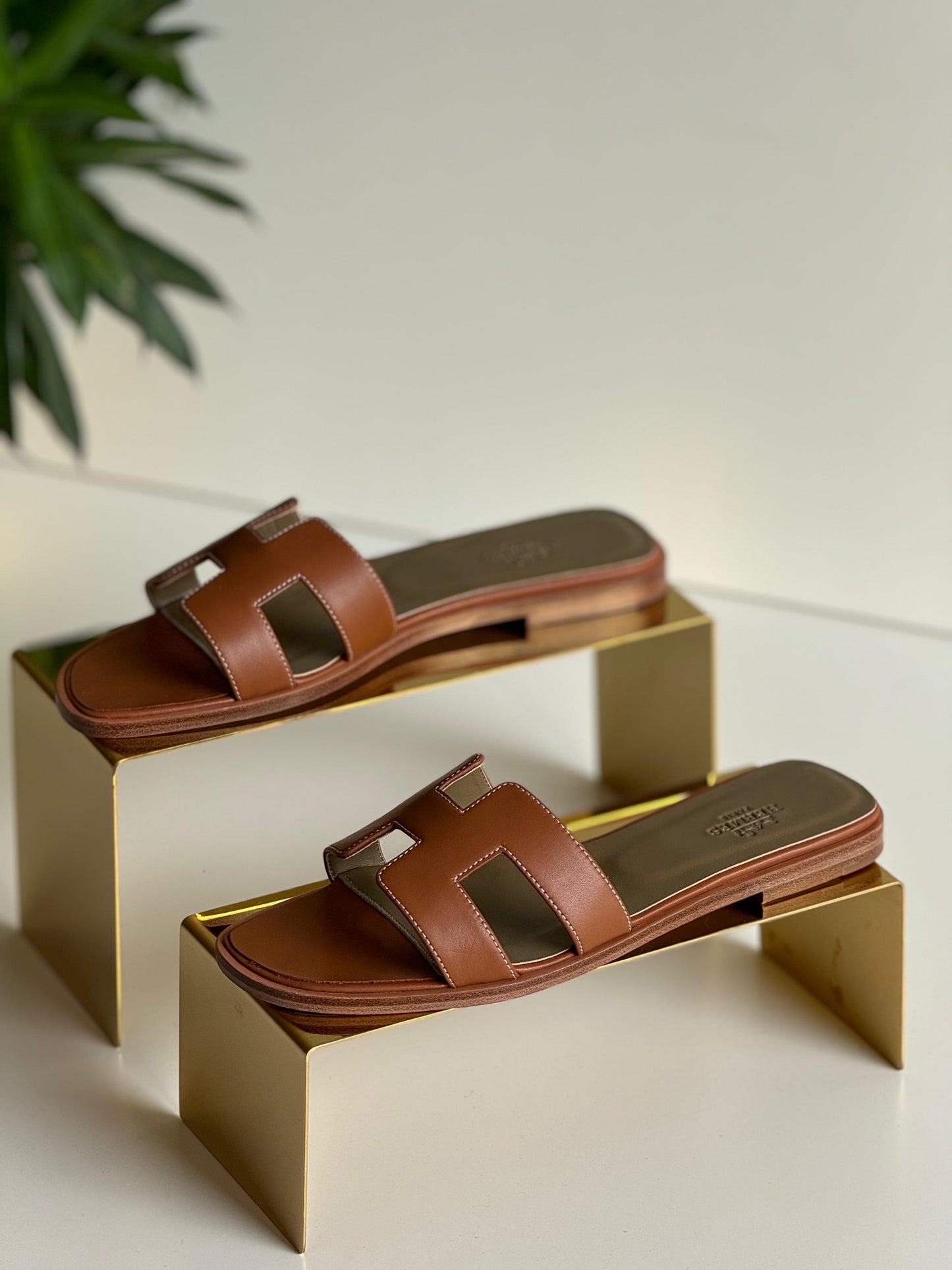 Hermes slippers