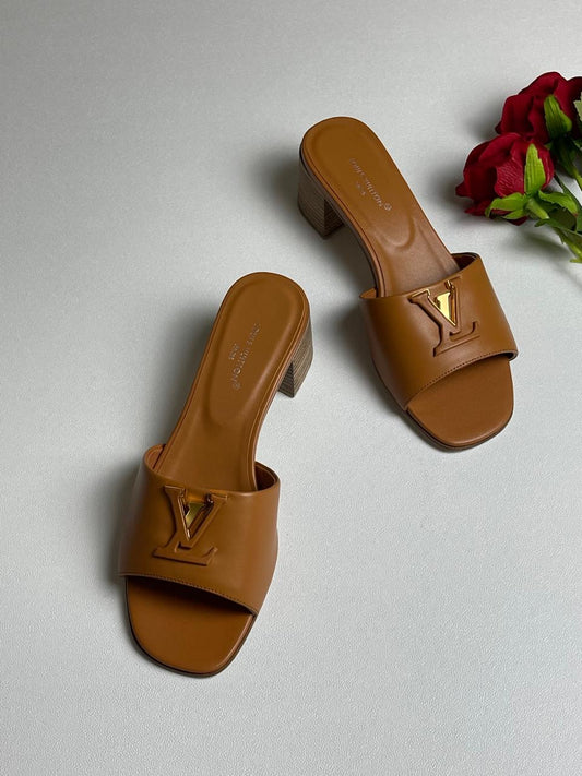 Lv sandals heels