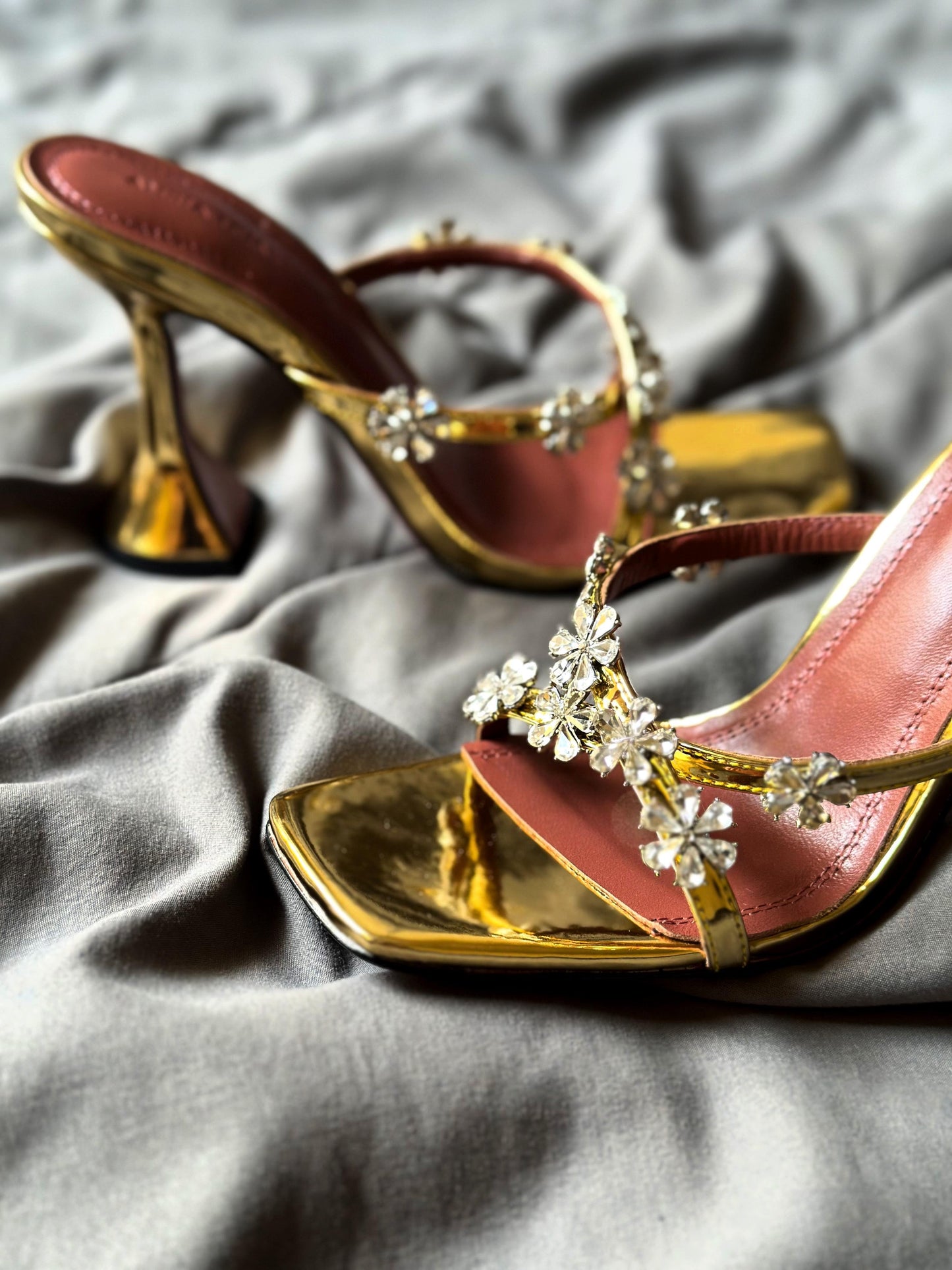 Amina muadi sandals heels