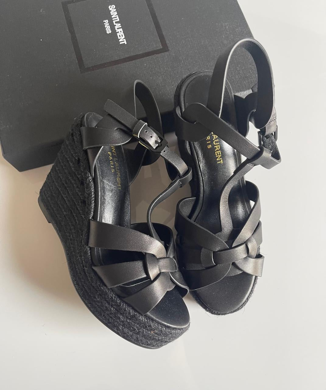 Ysl sandals heels  - wedges