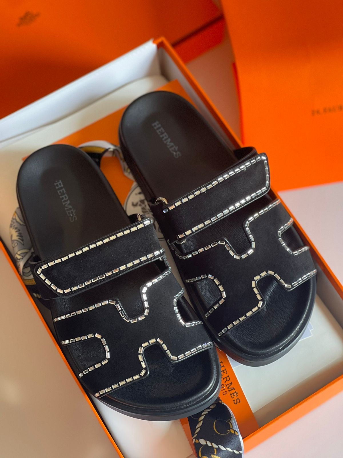 Hermes slippers- chypre