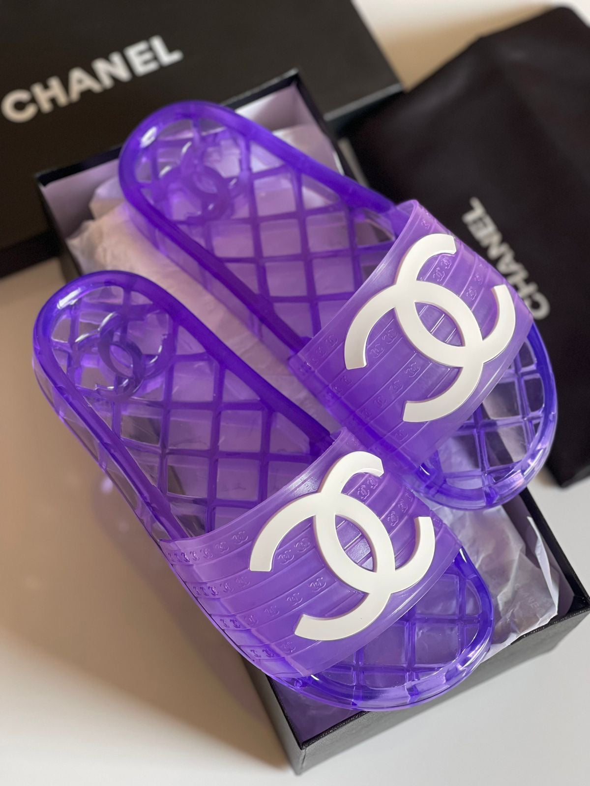 Chanel slippers