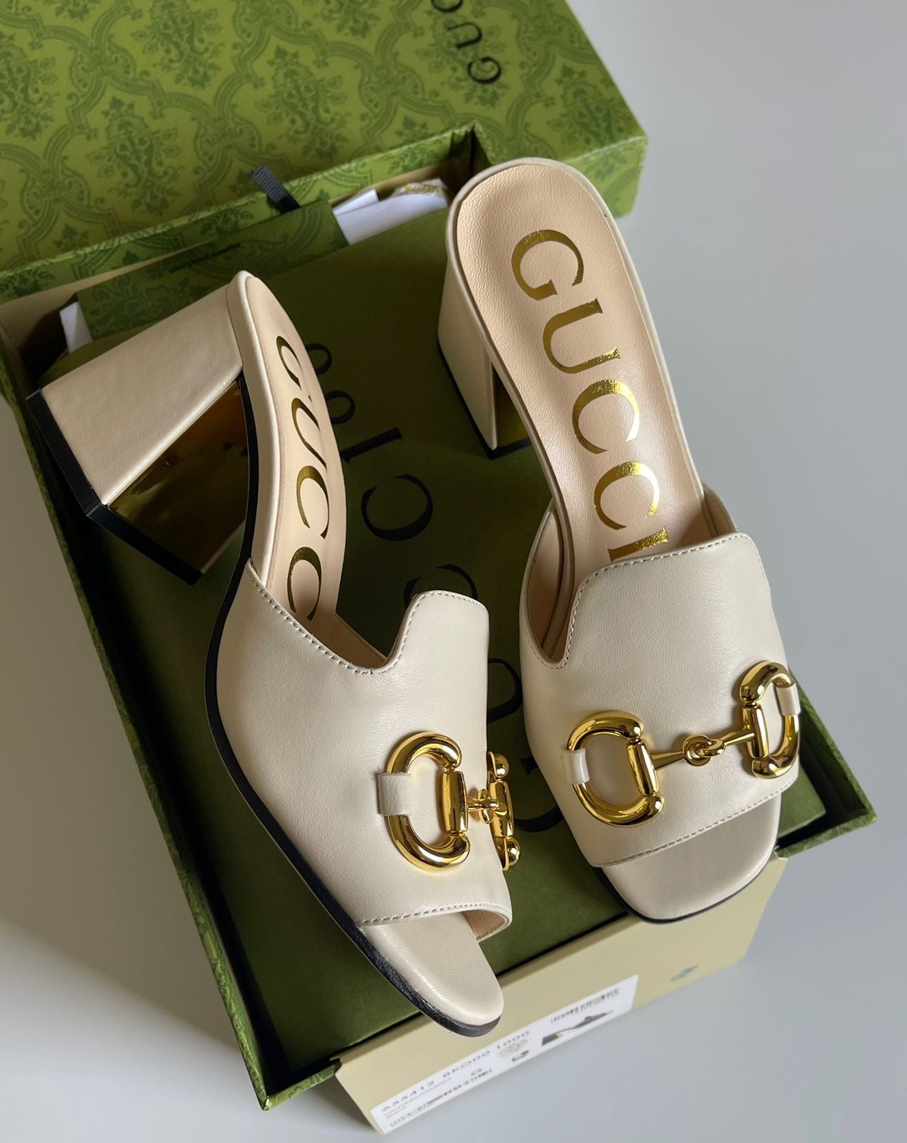 Gucci sandals heels