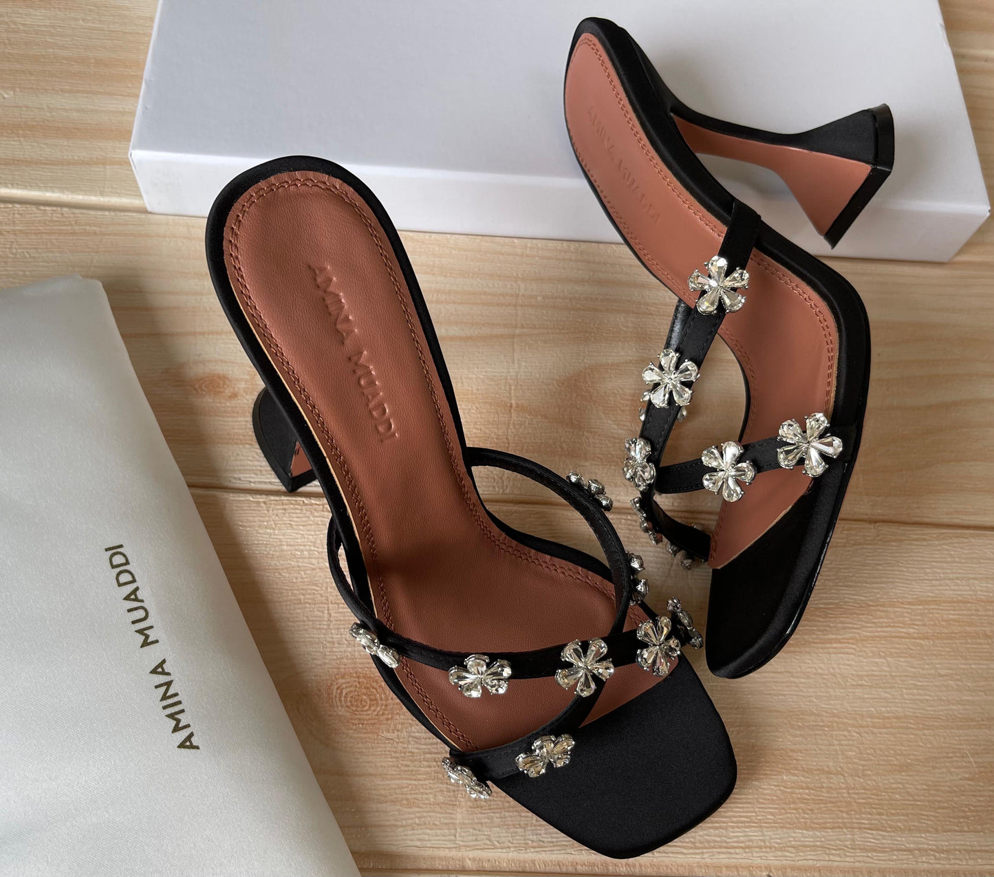 Amina muadi sandals heels