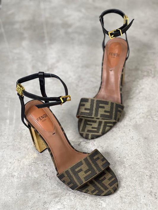 Fendi sandals heels