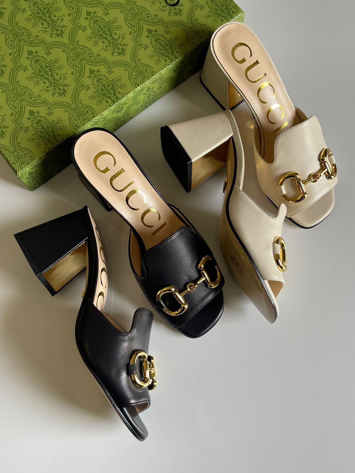 Gucci sandals heels