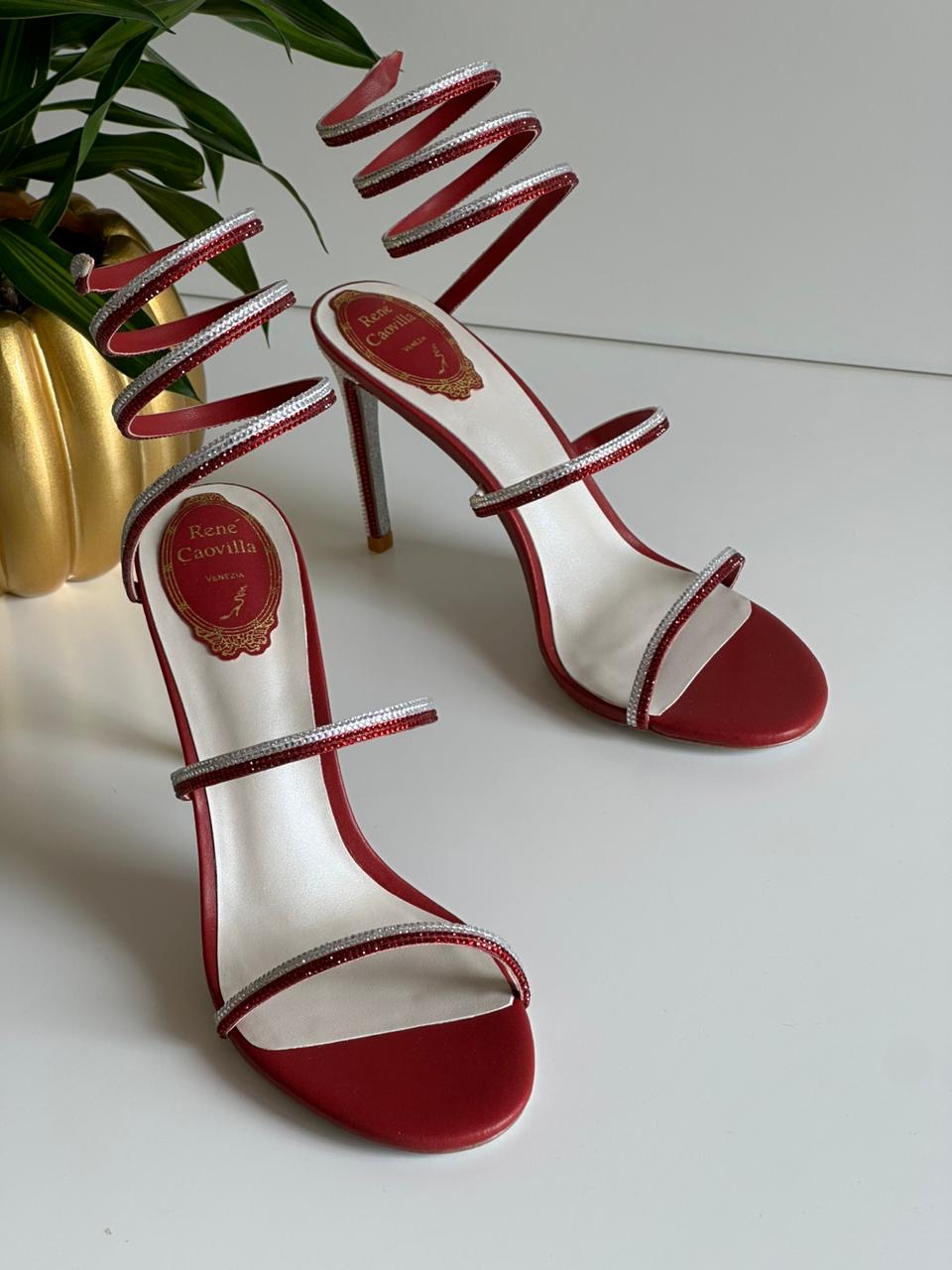 Rene caovilla sandals heels