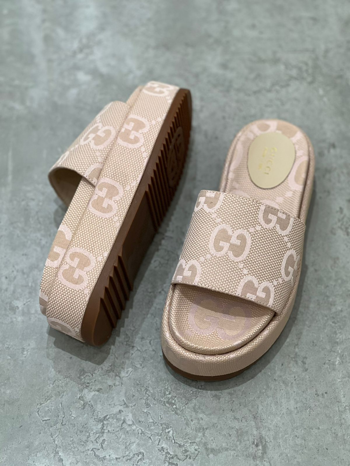 Gucci sandals wedges