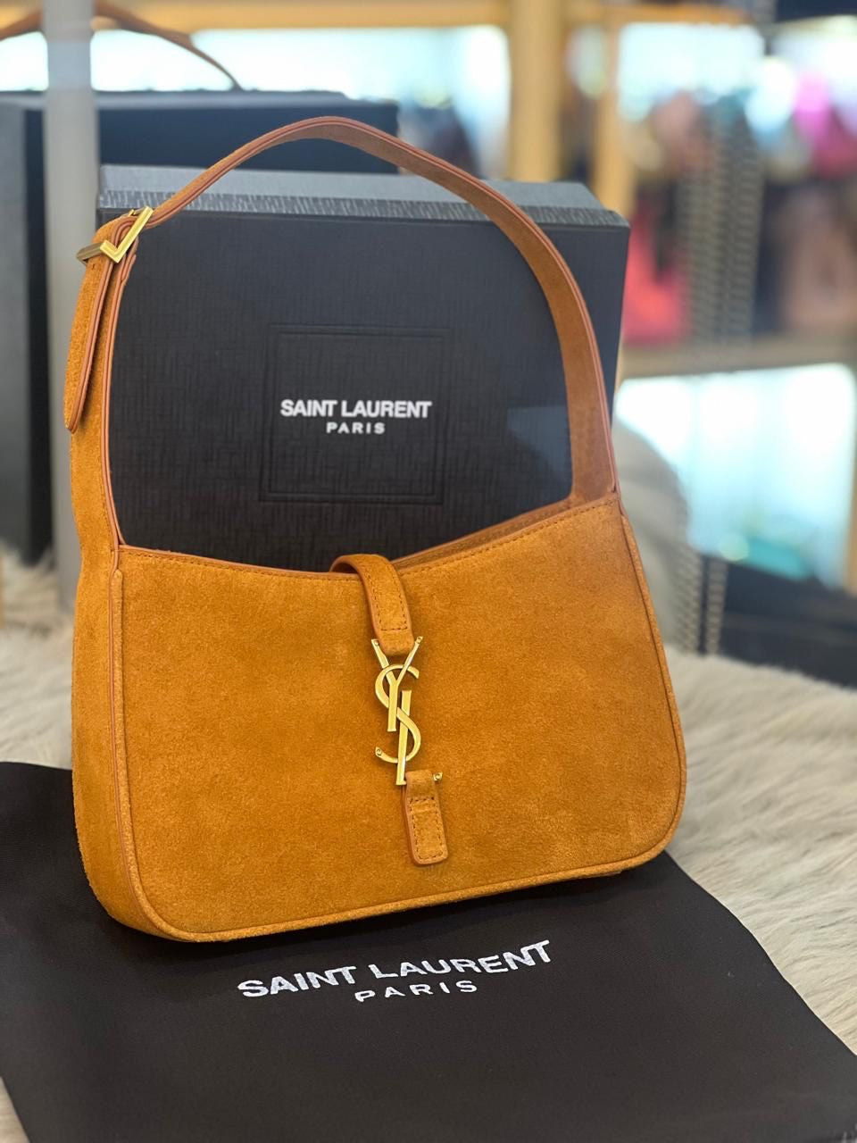 Ysl bag suede