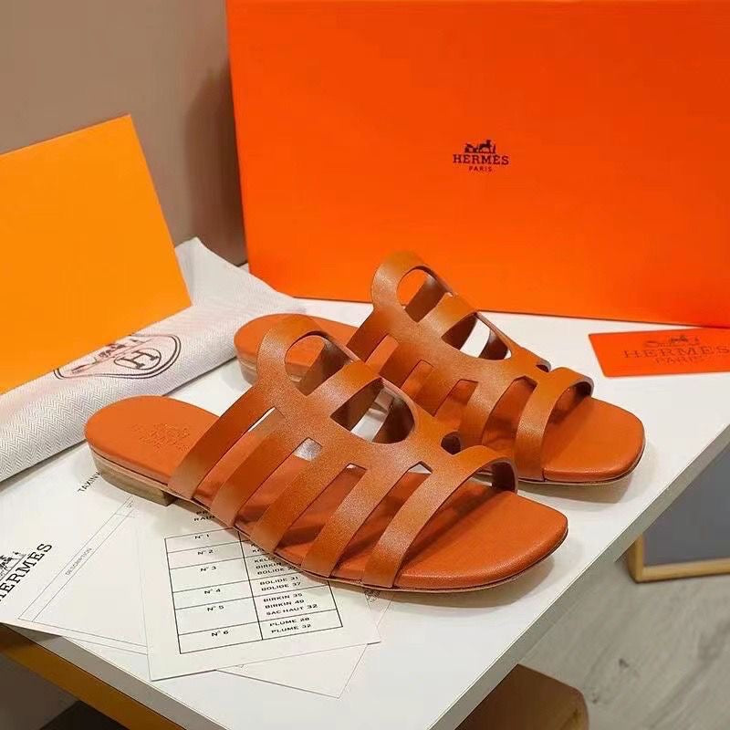 Hermes slippers - camelia sandals